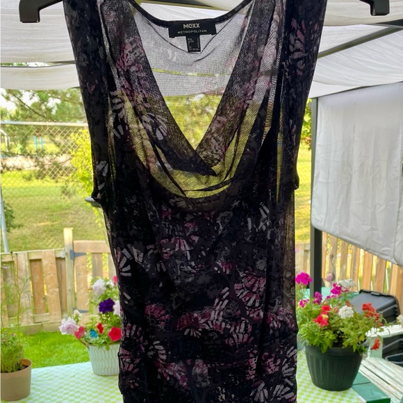 Retro MEXX Fitted Dress - Picture 2 of 2